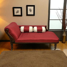 Antique edwardian chaise for sale  MANSFIELD