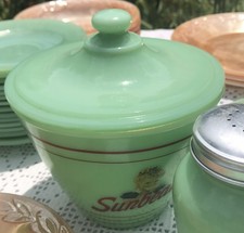 Jadeite green glass for sale  North Manchester