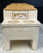 Igloo Kool Rest console central de carro refrigerador vermelho suporte de lata/baú de gelo vintage, usado comprar usado  Enviando para Brazil
