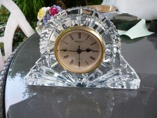 Waterford glass clock for sale  BEDFORD