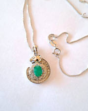Pendentif émeraude topazes d'occasion  L'Île-Rousse
