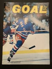 1985-86 Goal Magazine Program 4 de novembro de 1985 Pittsburgh Penguins NY Rangers comprar usado  Enviando para Brazil