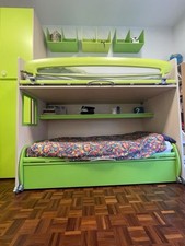 Letto castello ribaltabile usato  Milano