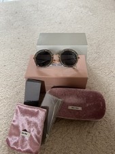 Miu miu glitter for sale  LONDON