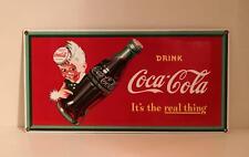 Coca cola emailleschild gebraucht kaufen  Bernburg