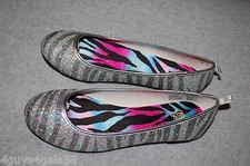 Girls shoes silver for sale  Axtell
