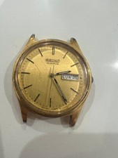 seiko gold plated watch for sale  SUNDERLAND