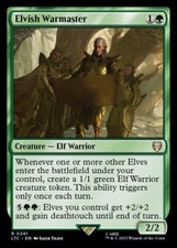 Mtg elvish warmaster usato  Bari