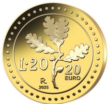 Euro oro riedizione usato  Bari
