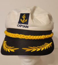 Captain hat marine for sale  Jenks