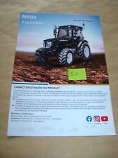 Brochure publicité tracteur d'occasion  Gannat