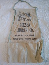 Mercantile canvas apron for sale  Post Falls