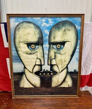 Vintage framed large for sale  PLYMOUTH
