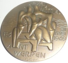 68mm art medal d'occasion  Expédié en Belgium