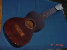 ANTIGUA SOPRANO HAWAIANA MADERA KOA UKE UKELELE SIN CLAVIJAS NI CUERDAS BONITA PÁTINA segunda mano  Embacar hacia Mexico
