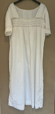 Edwardian white cotton for sale  READING