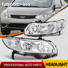 Headlights Assembly Chrome Housing For 2006-2011 Honda Civic Coupe 2-Door Pair na sprzedaż Headlights Assembly Chrome Housing For 2006-2011 Honda Civic Coupe 2-Door Pair na sprzedaż  Wysyłka do Poland