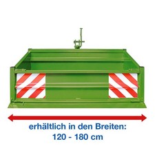 Traktor heckmulde heckcontaine gebraucht kaufen  Untermünkheim