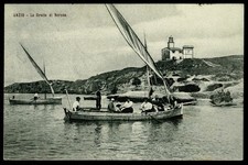 Cartão postal da Itália 1907 - Barcos e farol de pesca Anzio comprar usado  Enviando para Brazil