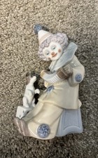 Usado, Estatueta de porcelana Lladro 5279 palhaço Pierrot com cachorro concertina Espanha comprar usado Usado, Estatueta de porcelana Lladro 5279 palhaço Pierrot com cachorro concertina Espanha comprar usado  Enviando para Brazil