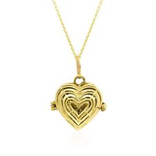 Usado, Corazón Armonía Latón Bola Musical Sonido Medallón Caller Colgante Para Mujeres comprar usado  Enviando para Brazil