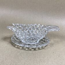 Glass sauce boat for sale  CAERPHILLY