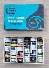 Usado, Pintura a óleo vintage SHIVA Signature Artist - 6 cores 1,25 oz cada comprar usado  Enviando para Brazil