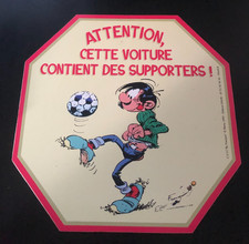 Ancien grand autocollant d'occasion  Bron