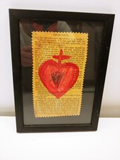 Vintage sacred heart for sale  Brookfield