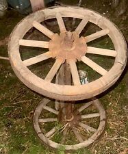 Antique cart wheels for sale  LIVERPOOL