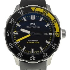 desconto com papel IWC SCHAFFHAUSEN Aqua timer 2000 IW356810 masculino J#137232 comprar usado  Enviando para Brazil