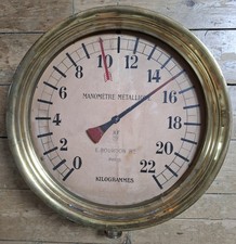 Manomètre pression bourdon d'occasion  Nemours