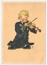 1940 milan cartolina usato  Italia
