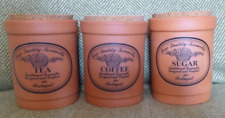 Set rustic terracotta for sale  BANBURY