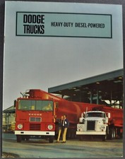 1968 Dodge Heavy Diesel Caminhão Folheto Cabine Inclinada COE Semi Excelente Original 68 comprar usado  Enviando para Brazil