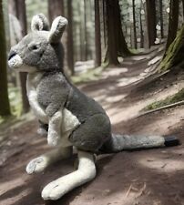 Canguru cinza australiano com bebê Joey brinquedo macio Tracey bocchetta de pelúcia comprar usado  Enviando para Brazil