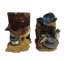 Fishing bookends resin for sale  LARNE
