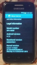 Smartphone Samsung Galaxy Rush SPH-M830 - 2GB - Negro (Boost Mobile) segunda mano  Embacar hacia Mexico