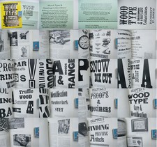 Typography wood type gebraucht kaufen  Berlin