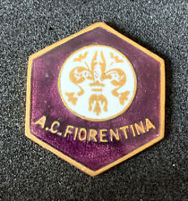 Fiorentina medaglietta esagona usato  Italia