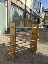 Shoe rack oak for sale  LONDON