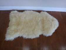 Sheepskin rug lamb for sale  San Mateo