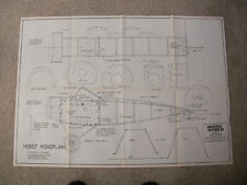 Model plans hergt for sale  BURRY PORT