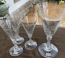 Lot crystal glasses d'occasion  Expédié en Belgium