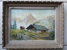 Tableau ancien montagne d'occasion  Privas