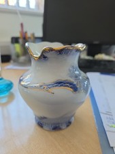 Blue white pot for sale  WIMBORNE