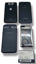 Lote de 4 telefones Cricket iPod Droid Samsung Alcatel não testados para peças ou reparos comprar usado  Enviando para Brazil