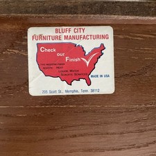 Vtg bluff citysolid for sale  Las Vegas