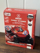 Maisto DUCATI Casey Stoner 2007 MOTO GP Motocicleta Die-Cast Modelo Ltd Ed /15000 comprar usado Maisto DUCATI Casey Stoner 2007 MOTO GP Motocicleta Die-Cast Modelo Ltd Ed /15000 comprar usado  Enviando para Brazil