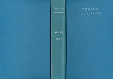 Trains illustrated 1957 for sale  UK